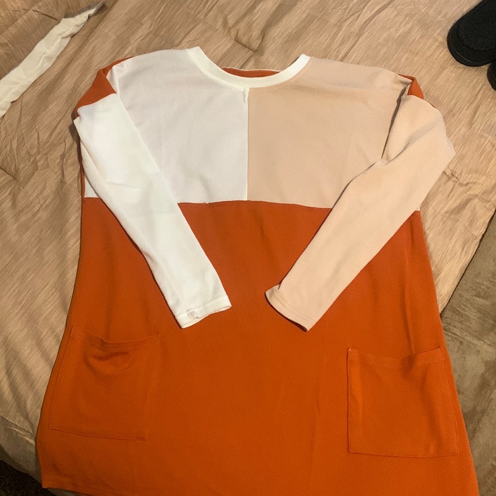 Boutique tunic sweater, small